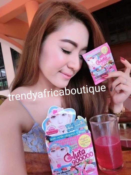 X 2 pack sale: Nano gluta 900000 skin brightening and whiten skin Fast – Trendy Africa Boutique