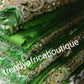 New arrival hand cut border embriodery, hand beaded and stoned quality taffeta silk indian-George wrapper 5yds + 1.8yds matching net for blouse combination. Nigerian wedding George!!!.
