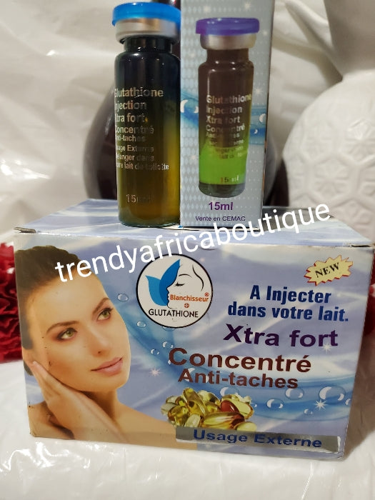 Blanchisseur + GLUTATHIONE small serum Anti Spots 15mlx1. Vail. Mix in Trendy Africa Boutique Blanchisseur + GLUTATHIONE small serum Anti Spots 15mlx1. Vail. Mix in Trendy Africa Boutique