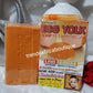 Lab white atom whitening face and body soap with egg yolk extracts. 160gx1 bar soap. From Thailand. Buy more and save!