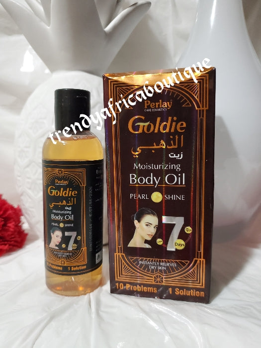 Parley goldie moisturizing body serum/oil. Instantly relieves dry skin. Use daily or mix intake body lotions/creams