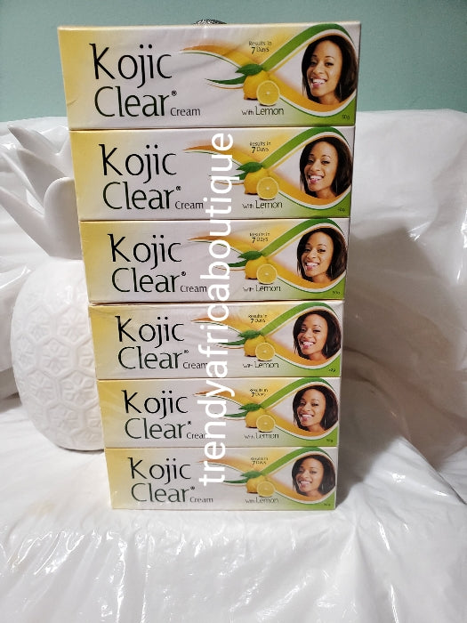 WHOLSALE PRICE x 12 tube cream: Kojic clear tube cream 50g with Lemon extracts. Mix into your face cream or body lotion. Can be use directly on face