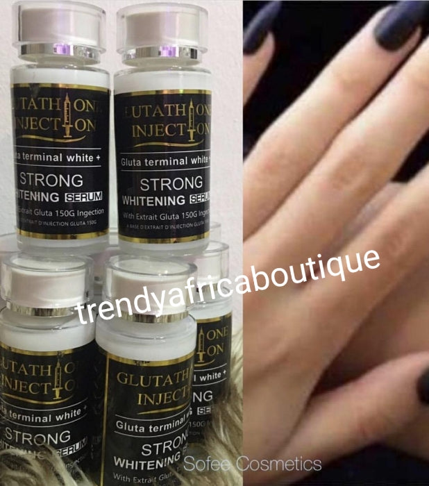 Glutathione gluta terminal white secret strong whitening serum 120ml bottles. Add to  body lotion or shower gel. Use to remove black knuckles