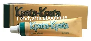 Kpata-kpata lightening tube cream fast action in clearing black discolorations knuckles, under arms, black inner things