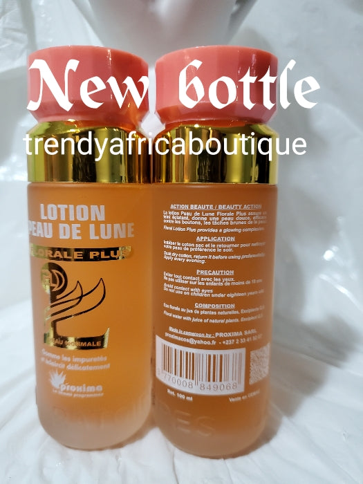 Peau De Lune florale plus lightening lotion face cleanser.  Gently removing black spots 100ml bottle