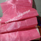 Ready to ship: Sweet baby pink crowtex Aso-oke. Top quality woven from motherland. Extra wide & longer  lenght for bigger gele.