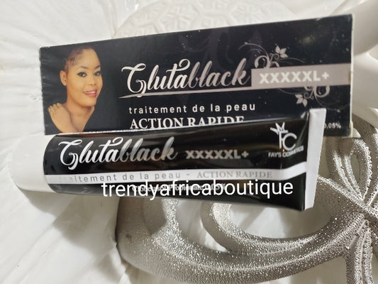 Abebi white Gluta black 5xxxxxxL+ tube cream. Glutathion Fast action cream 50ml x 1