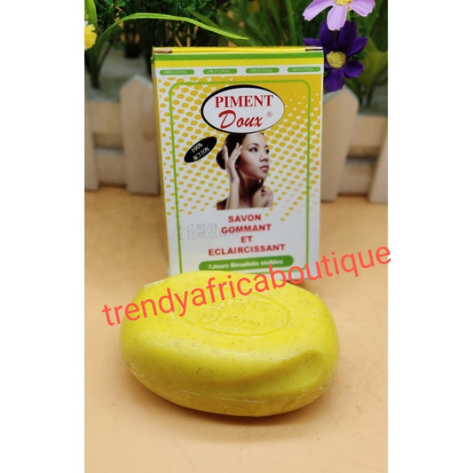 Piment Doux 7 days exfoliating and lighening soap 230g x 1gx1