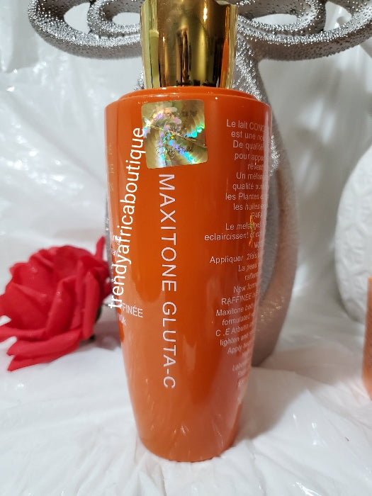 Maxitone papaya super whiten & soften body lotion with glutathion + vit. C 250MLX1  100% effective. Small but MIGHTY