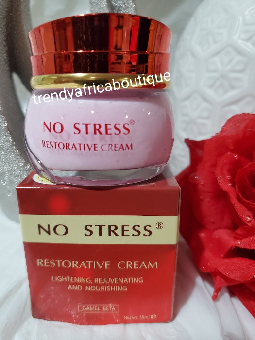 NO STRESS RESTORATIVE FACE LIGHTENING and REPAIR face Cream 30gx1. Clear & glow. 💯 effective