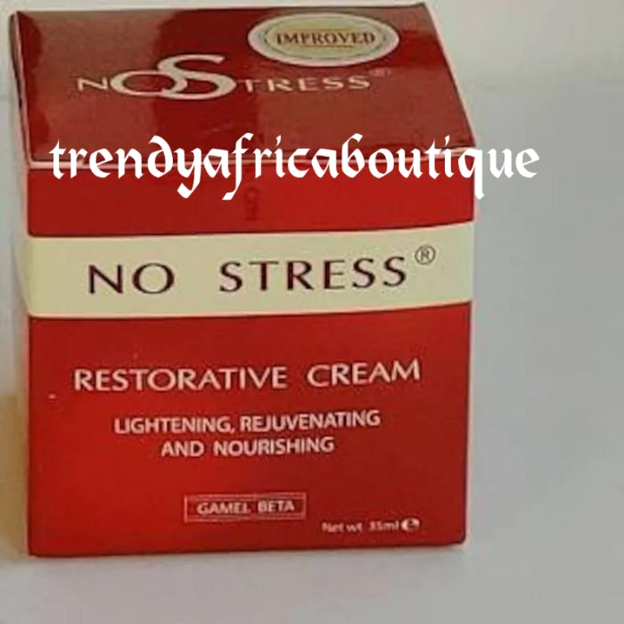 NO STRESS RESTORATIVE FACE LIGHTENING and REPAIR face Cream 30gx1. Clear & glow. 💯 effective