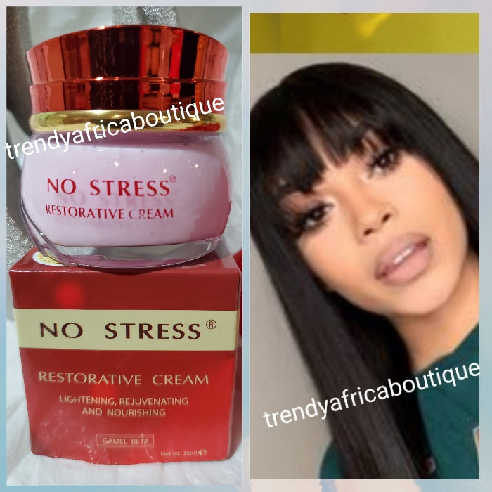 NO STRESS RESTORATIVE FACE LIGHTENING and REPAIR face Cream 30gx1. Clear & glow. 💯 effective