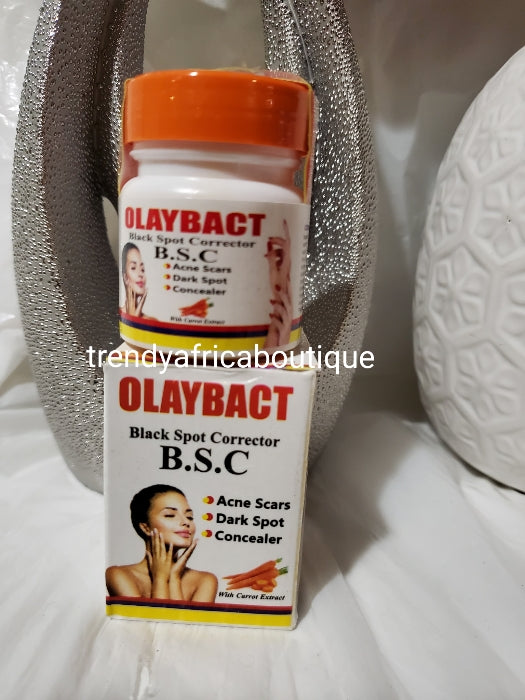 Olaybact black spot corrector cream. Anti scars, dark spot, concealer formulated with Carrot extracts. 30gx1