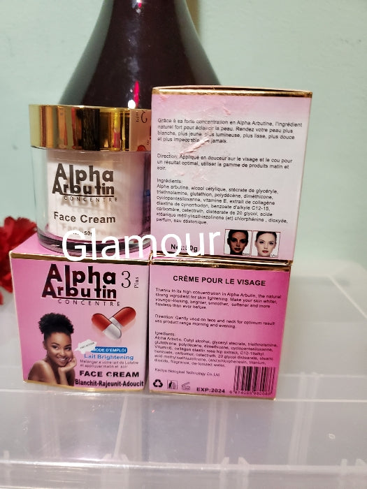 Alpha arbutin 3 plus concentre face cream 50g x 1 jar sale. Skin brightening & Lightening face cream👌