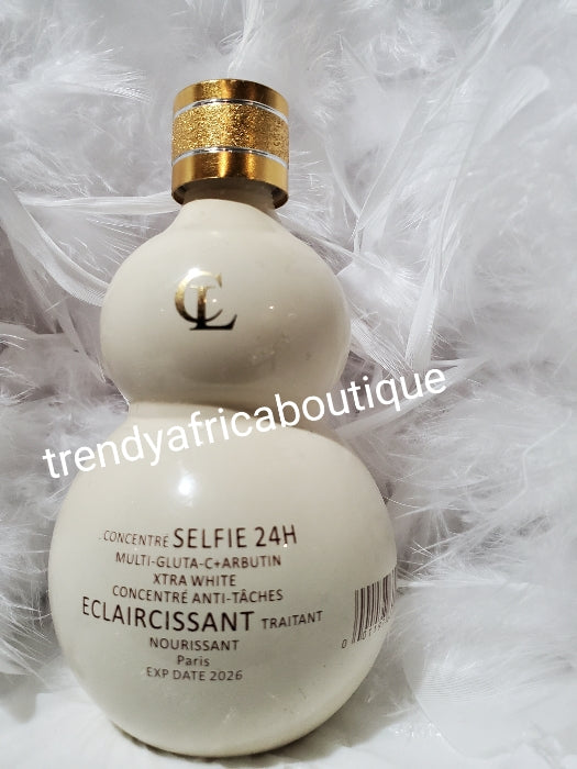 Lait snap chat Selfie 24hr concentre serum/oil. Multi gluta V + Arbutin XTRA WHITENING. anti spots.