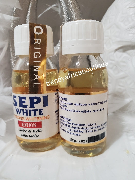 SEPI WHITE STRONG Whitening face cleanser. Spotless face; Dark spot corrector. 60mlx1 bottle sale
