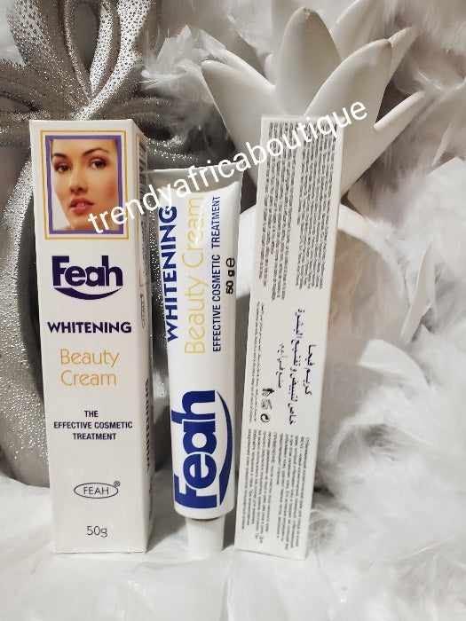 Feah whitening beauty face cream, ultra rich formula, Provide radiance, moisture and glow. 100% effective  50gx 1