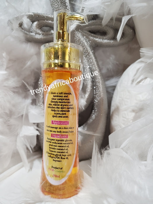 EVOB XX-EXCLUSSIVE super glowing body polisher talking GLYCERIN With tumeric extracts 150mlx1 bottle