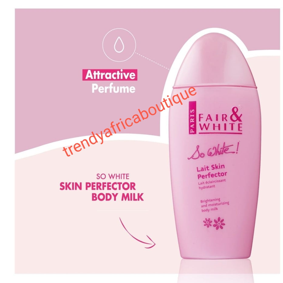 Original fair & White so white Skin perfector brightening & moisturizing body lotion 500mlx1 and serum 💯  AUTHENTIC body lotion direct from manufacturer
