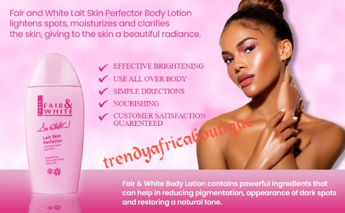 Original fair & White so white Skin perfector brightening & moisturizing body lotion 500mlx1 and serum 💯  AUTHENTIC body lotion direct from manufacturer