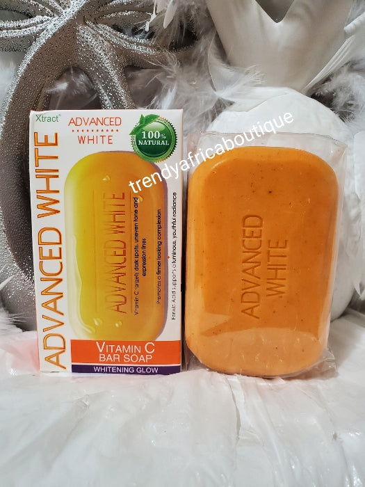 Advanced White Vitamin C whitening GLOW bar soap 250g x 1 sale. promote firmer looking complexion. Visibly reduce the look of age spots & dark spots
