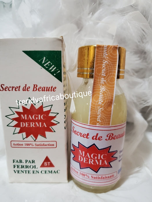 Magic Derma Secret De Beauty lighening serum/oil.60mlx1.  Anti dark spots and blemishes Add a drop into your face cream