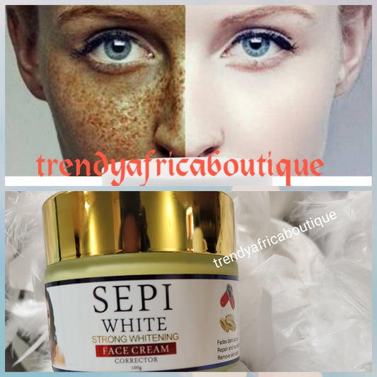 SEPI WHITE corrector FACE CREAM, super face corrector, Spotless face with glutathion & Collagen 100GX1 JAR sale. 💯 satisfaction