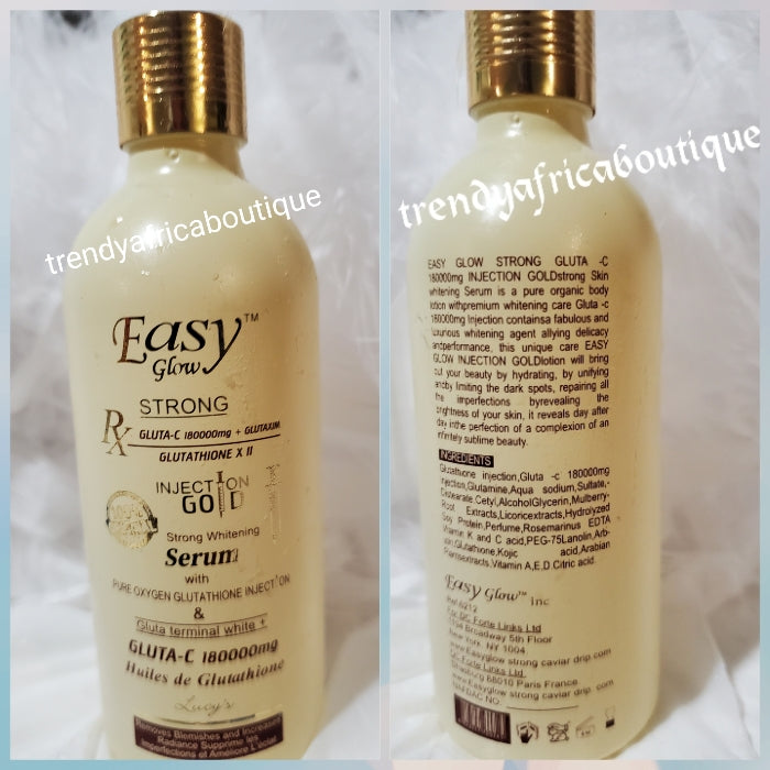 Easy Glow strong whitening Gluta C organic whitening serum/oil. Gluta C 180000mg. Fast action