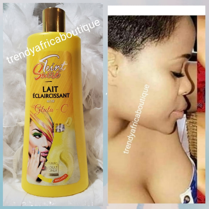 Teint Sucre lait ecclaircissant GLUTATHIONE & vit. -C unifying body lotion 500mlx1 100% satisfaction.