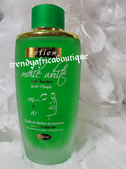 Melie White Anti-Pickel-Gesichtsreiniger mit rein natürlichen Extrakten, behandelt, reinigt und macht Ihr Gesicht weich, 100 ml x 1 💯 Zufriedenheit