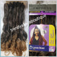 Darling EMPRESS pre-curl, pre-treated curly braiding hair, 60" long color 1/27 gold as in photo. Price is for one pack