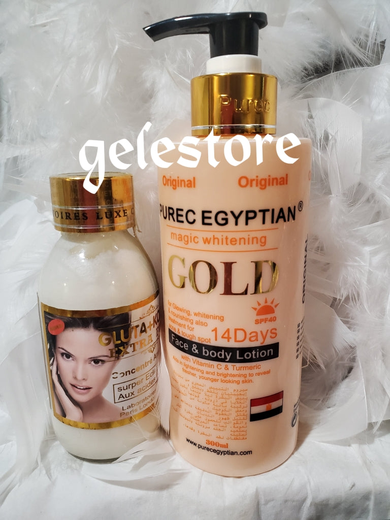 3pcs Set Purec Egyptian Magic Whitening Gold Face Body Lotion With 3pcs-set-purec-egyptian-magic-whitening-gold-face-body-lotion-with