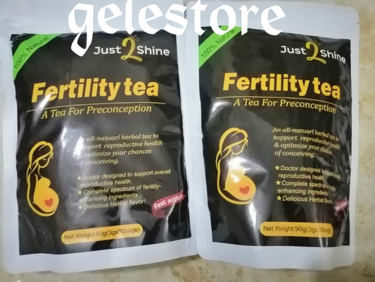 Just 2 Shine Fertility Kräutertee 💯 natürlicher Kräutertee. Unterstützen Sie die reproduktive Gesundheit von Frauen. 90-g-Beutel x 30 Beutel. BESTES NATÜRLICHES GETRÄNK 